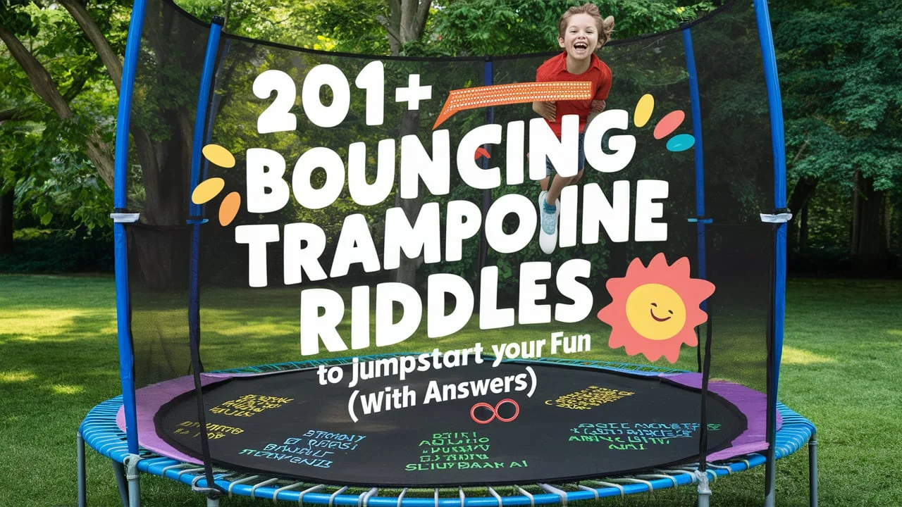 Bouncing Trampoline Riddles to Jumpstart Your Fun