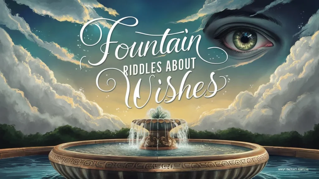 Fountain Riddles About Wishes