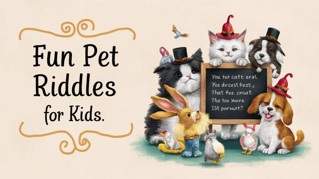 Fun Pet Riddles for Kids