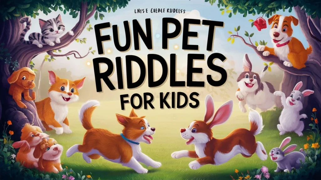 Fun Pet Riddles for Kids