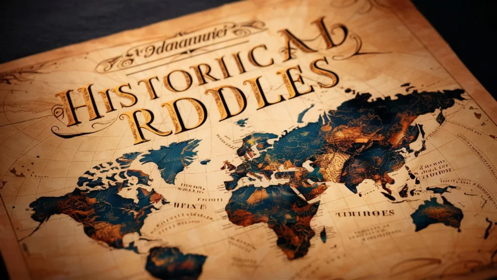 Historical Map Riddles