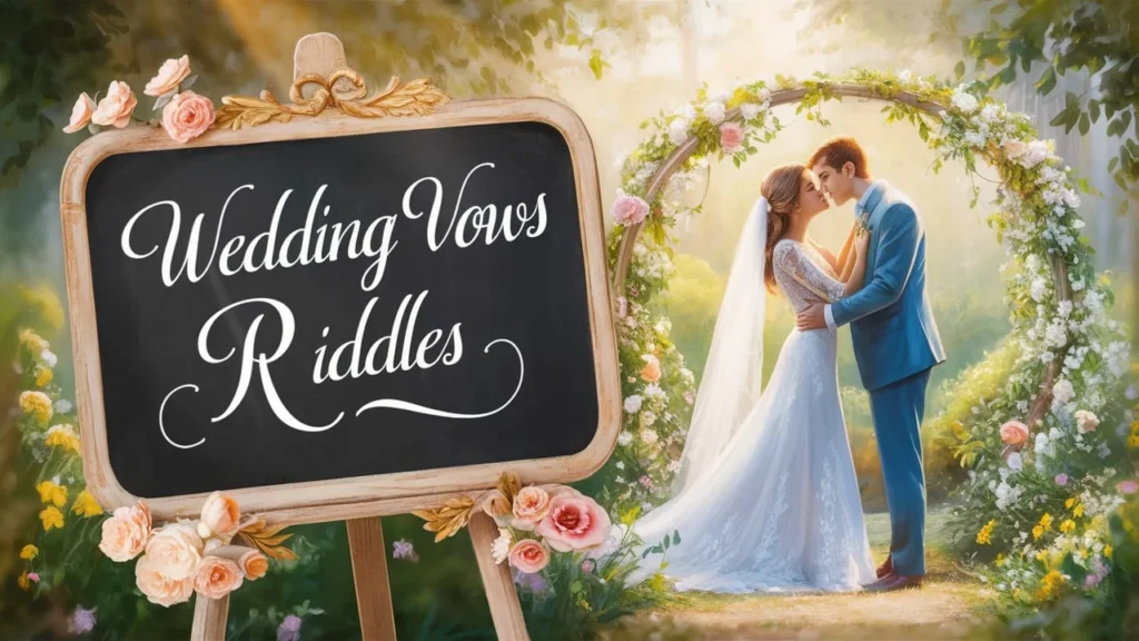 Wedding Vows Riddles